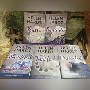 Helen Harden Steel Brothers 4,5,6,7,8,9 Burn Surrender Shattered Twisted Unravel